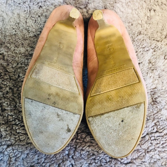 LC by Lauren Conrad Pink Suede heels - Picture 4 of 7